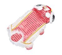 Kisangel 1pièce Costume De Chien Lion Dansant pour Animaux Vêtements Festifs Adorables pour Nouvel an pour Photos Et Sorties Famille