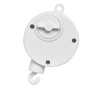 Kisangel 1pièce Music Box Crib Clockwork Movement Jouet Musical Berceau Avec Support Mélodies Apaisantes Pour Nourrissons Blanc
