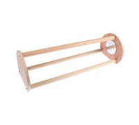 Kisangel 1pièce Perchoir Bois Multi-Fonction pour Oiseaux Et Poules Support De Station De Jeu pour Perroquets Et Poussins Sécurisé Et Poli Convient Aux Petits Oiseaux Et Volaille