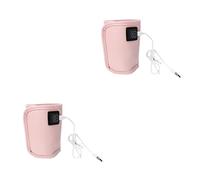 Kisangel 2 Ensembles À L'Extérieur De La Nourriture Chauffée Tasse Voiture Thermique USB Décor Chauffe- Bébé Chaud Support Alimentation Boisson Voyage Nouveau-Né Isolé À L'Eau Café