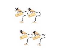 Kisangel 2 Ensembles Décoration De Jardin Jouets Musicaux Tonneau Sonore À Percussion Pour L'éducation Préscolaire Bébé Instrument Sonnette D'enfant En Bois 2 Pièces * 2