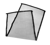 Kisangel 2 Ensembles Filet de Séparation pour Animaux Pliable Noir Clôture de Sécurité pour Chiens Enclos Portable pour Intérieur et Extérieur