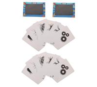 Kisangel 2 Ensembles Lenticular Animation Experiment Kit for Educational Science Toy for Optics Visual Illusion DIY Craft Projects Portable Stem Learning Critical Thinking Development