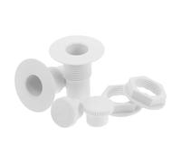 Kisangel 2 Ensembles Plastic Freezer Drain Stoppers Refrigerator Drainage Plugs For Water Seal And Easy Installation