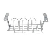 Kisangel 2 Ensembles Support de Multiprise sous Bureau en Plastique Range-câbles sous Bureau pour Câble D’Ordinateur Chargeur Léger Support de Charge Facile à Emporter Anti-Chute