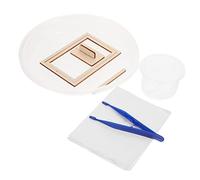 Kisangel 2 Ensembles Toys en Sciences De La Fabrication du Papier Et en Éducation Écran Fendu Enfants Kits D'artisanat Trousses Débutants Moule à Papier Paquet De Papier Bricolage Bois
