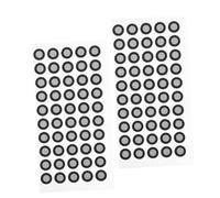 Kisangel 2 Feuilles Réfléchissantes pour Marquage De Points De Référence Indéchirables pour Numérisation Adaptées à La Plupart des Scanners Points De Référence pour Scanner