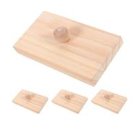Kisangel 2 Paires d'instruments Montessori pour Enfants : Blocs de Sable en Bois, Jouet de Percussion - Table d'harmonie pour l'apprentissage précoce de la Musique et du Rythme.
