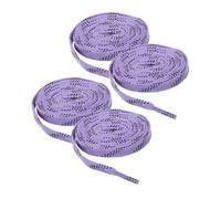 Kisangel 2 paires Lacets de Hockey Cirés Lacets Plat pour Patinage Glace Accessoires Élégants et Résistants Au Froid