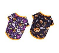Kisangel 2 Pcs Halloween Costume De Compagnie Coton Cosplay Cosplay Vêtements Creative Pet Vêtements