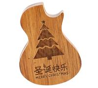 Kisangel 2 Pièces Boîte en Bois pour Médiator Guitare, Rangement à 3 | Boîte de Médiators, Design Créatif, Belle Apparence, Accessoire Guitare