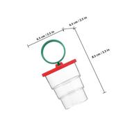 Kisangel 2 pièces Boîte Observation Insectes Kit avec Loupe Claire et Support Insecte et Facile à Ouvrir pour Exploration Scientifique Garçon Fille Extérieur