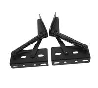 Kisangel 2 pièces Charnières Pliantes pour Canapé-lit Supports à Ressort pour Meubles de Rangement Charnières Relevables pour Optimisation Espace Installation Rapide Matériau pour Armoires