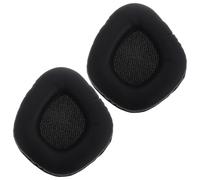 Kisangel 2 pièces Coussinets Mousse Remplaçables pour Casque Gamer Void Confort Longue Durée Compatibles Oreillettes de Rechange pour Sessions de Jeu Prolongées Noir