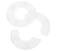 Kisangel 2 Pièces Couvercle Rond pour Échelle Plaque de Flasque Intérieure pour Tuyaux Eau Accessoire de Protection pour Creusées Lot
