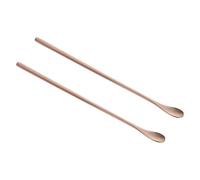 Kisangel 2 Pièces Cuillères Inoxydable pour Reptiles Long Manche Ergonomique pour et Distribution de Nourriture Poudre pour Gecko Dragon Barbu Petits Animaux