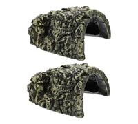 Kisangel 2 Pièces Décoration D'habitat De Tortue Plate-Forme De Tortue Décoration De Nage De Poisson Cachette De Petit Animal Plate-Forme De Bains De Soleil Reptile