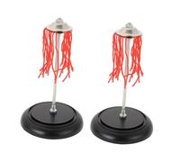 Kisangel 2 pièces Équipement Expérimental Électrostatique Plume Électrique pour Apprentissage Physique Scolaire Démonstration Pratique