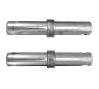 Kisangel 2 Pièces Goupilles de Couplage Échafaudage Galvanisées Broches de Raccordement Robustesse Haute Charge pour Supports de Tubes Accessoires Fixation Échafaudage Extérieur et