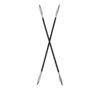 Kisangel 2 Pièces Kit de Queue de Violon Acier Corde Antidérapante pour Violon Accessoires de Remplacement pour Meilleure Performance