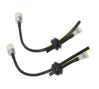 Kisangel 2 pièces Kit de Tuyaux Essence pour Tondeuse Gazon Ensemble Carburant Complet avec Durites Flexibles PE Kit Remplacement pour Débroussailleuse et Coupe-herbe Durabilité et