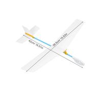 Kisangel 2 Pièces Kit Modèle Avion Planeur Bois DIY Stem pour Garçon Fille Renforce Créativité Coordination Main Oeil et Raisonnement Spatial
