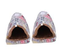 Kisangel 2 Pièces Nid De Hamster Nid De Couchage pour Hamster Fournitures pour Cochons d'Inde Nid d'hiver pour Petits Animaux De Compagnie Canapé-lit pour Hamster Éponge Haute Densité