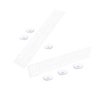 Kisangel 2 Pièces Peigne pour Aquarium Accessoire Aquarium Accessoire d'aquarium Peigne à débordement Peigne de débordement de Poisson Peigne à Poisson à débordement Abdos Transparent