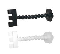 Kisangel 2 pièces Perche à Selfie pour Animaux avec Clips Téléphone Réglables Support Nourriture Portable pour Chiens et Chats Outil Photo Multifonction Pet Selfie Rod