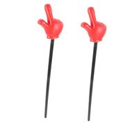 Kisangel 2 Pièces Pointeurs de Main Colorés pour Activités Accessoires de Fête et Jeux Baguettes à Doigt pour Enseignants et Performances