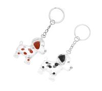 Kisangel 2 Pièces Porte-clés Boîte Mémorial Transparente pour Poils de Chien Collection Souvenir Portable Rangement Significatif et Élégant pour Poils Animaux Accessoire à Emporter