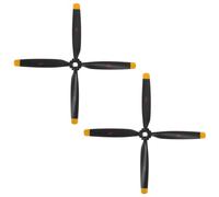 Kisangel 2 Pièces Propulseurs Hélicoptère Rc avec Adaptateur Pales Plastique Lames pour Modèles DIY Avions et Hélicoptères Accessoires de Rechange Polyvalents pour Jouets Rc