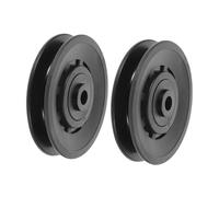 Kisangel 2 pièces Protection Silencieuse pour Poulie de Gym Manchon Anti-Usure Accessoire pour Machine Musculation