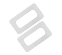 Kisangel 2 Pièces Replacement Fin Base Protector Tape for Inflatable Paddle Board Sup Kayak Tail Clip Sticker for Enhanced Hydrodynamics and Secure Hold