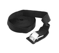 Kisangel 2 pièces Sangle Renforcée pour Kayak et Coffre de Voiture Ceinture de Fixation Cargo avec Boucle à Cliquet Anti-dérapante Lot