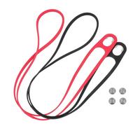 Kisangel 2 pièces Silicone Phone Lanyards Set Simple Neck Strap Anti-slip Practical Hanging Bands For Cellphone Accessories And