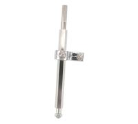 Kisangel 2 Pièces Tige de Liaison pour Pédale de Batterie Double Support Mallet à Rotation Accessoire Stable pour Kit de Batterie et Jazz Drum Installation Facile