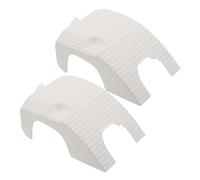 Kisangel 2 Pièces Tortue Coucher de Soleil Peluche cachettes d'aquarium Quai des Tortues mer abri pour Tortue abri Tortue terrasse de des Tortues terrasse de l'aquarium Abdos Blanche