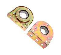 Kisangel 2 Pièces Weatherproof Ventilation Bearing Housing Agricultural Trolley Hardware Pulley Support for Greenhouse Fan Systems