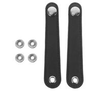 Kisangel 2 sangles de soufflet avec boucles - Sangles de fixation pour soufflet d'accordéon - Pièce de rechange pour accordéons basse et standard, entraxe 10,6 cm / 4,2 pouces