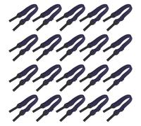 Kisangel 20 Pièces Cordons Lunettes Élastiques Réglables pour Sport Sangle Antidérapante Confortable pour Lunettes de Soleil et Usage Extérieur Toute la Journée