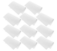Kisangel 20 Pièces de Patchs Auto-Adhésifs en PVC Blanc 15X20 CM pour Réparation de Trous et Fissures sur Revêtement Mural et Clôture Kit de Réparation Solide pour Bardage PVC