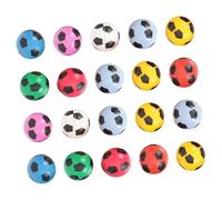 Kisangel 20 Pièces Lot de Balles Rebondissantes Caoutchouc Multicolores Balle Sautante Football pour Garçon Fille Léger pour Coordination - Usage Intérieur et Extérieur