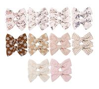 Kisangel 20 Pièces Lot De Barrettes à Nœud Pour Cheveux Fins Accessoires Pour Cheveux De Petites Filles De Garçon Fille