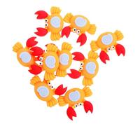 Kisangel 20 Pièces Ornements DIY Thème Océan Résine pour Décoration Coque Téléphone Charm Animaux Marins