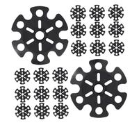 Kisangel 20 Pièces Panier Snowflake pour Bâtons de Trekking Accessoires de Protection Antidérapants pour Randonnée Hivernale Ski et Activités de Plein Air