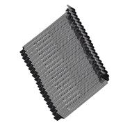 Kisangel 20 pièces Plaques de Cache Pci Métal Maille Noir Protection Ventilation et Anti-poussière pour Boîtier PC Matx ATX Faciles à Installer et Nettoyer