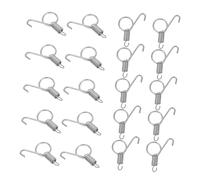 Kisangel 20pièces à Ressort pour Porte De Cage Animaux Lot de De Fixation Pratiques pour Cages à Rongeurs Et Lapins Polyvalente pour Élevage Et Enclos des Animaux