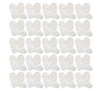 Kisangel 25 paires de manchons de protection pour plâtre de jambe sous la douche - Housse de protection imperméable pour jambe blessée - Enveloppement de cuisse - Housse de plâtre réutilisable pour