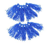 Kisangel 25 Pièces Mops de Reproduction Poissons Flottants pour Aquarium de Frai Naturelles Herbe Décorative Artificielle Bleue Accessoires pour Éclosion et Abri des Alevins